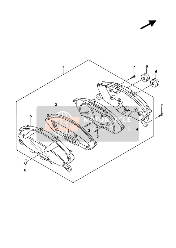 4489424A00, Rubber, Suzuki, 0